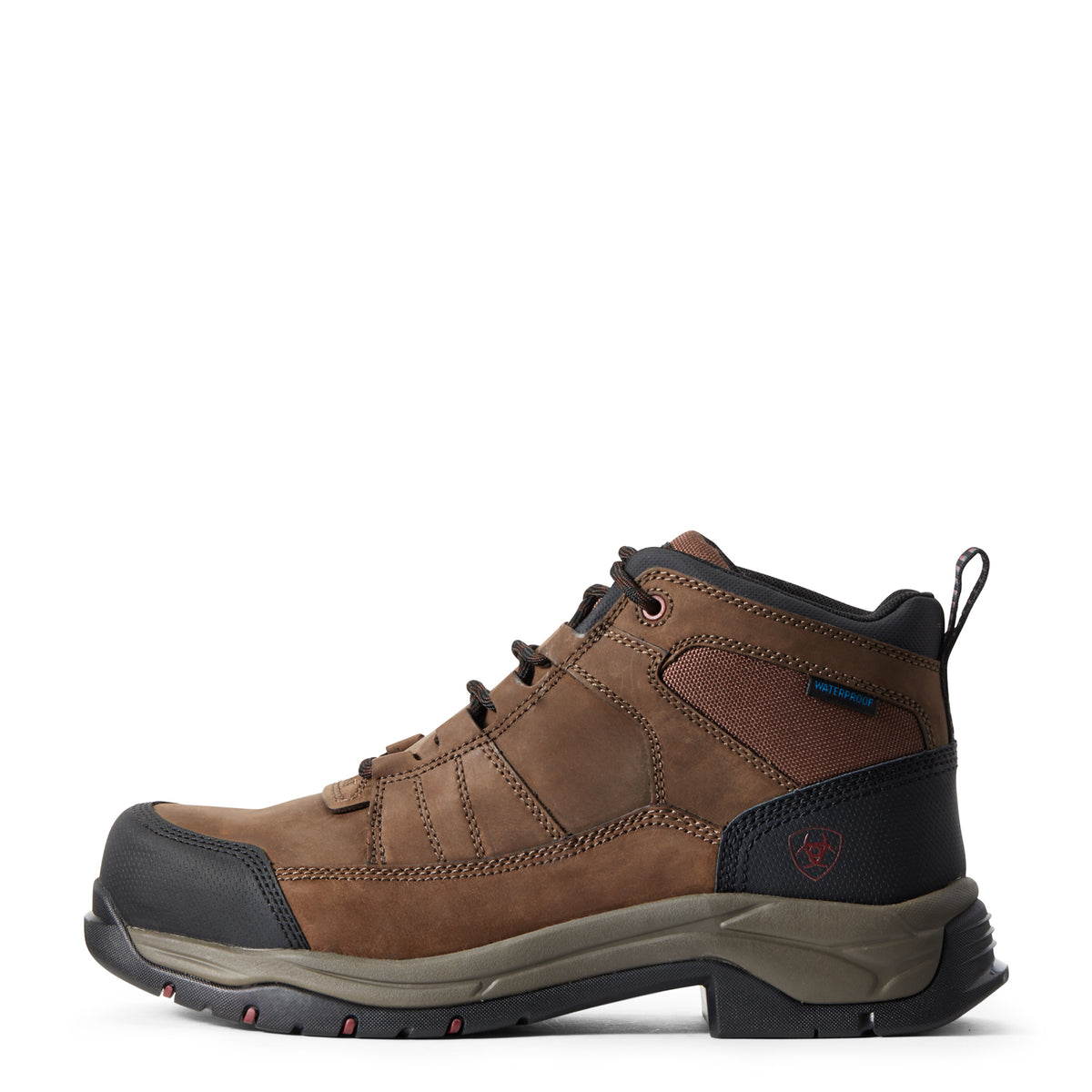 Ariat Mens Telluride Distressed Brown Composite Toe Waterproof EH