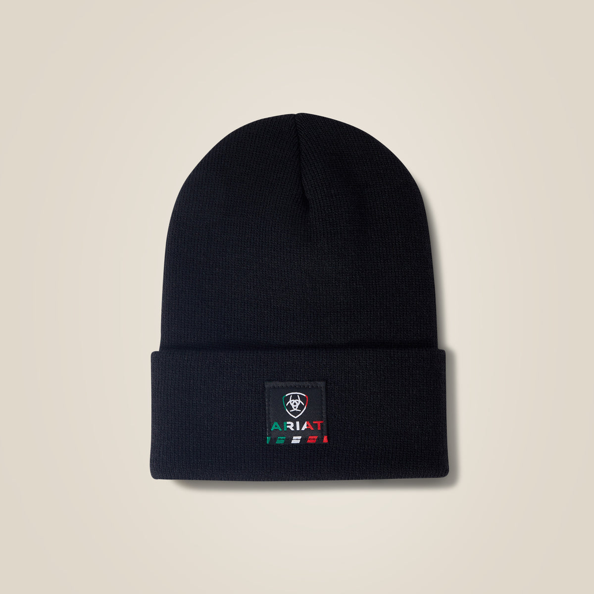 Ariat Mexican Flag Patch Beanie