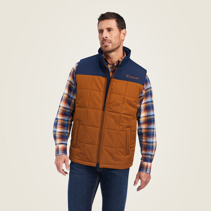 Ariat Crius Vest Chestnut/Navy
