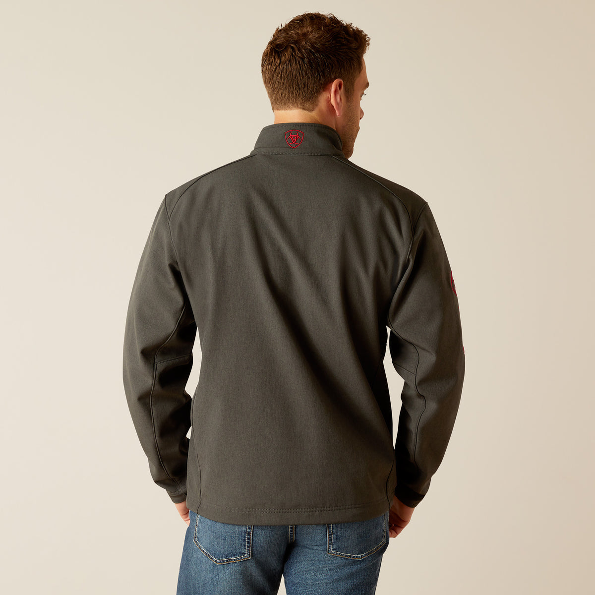 Ariat Logo 2.0 Softshell Jacket Char/Americana