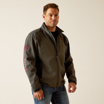 Ariat Logo 2.0 Softshell Jacket Char/Americana