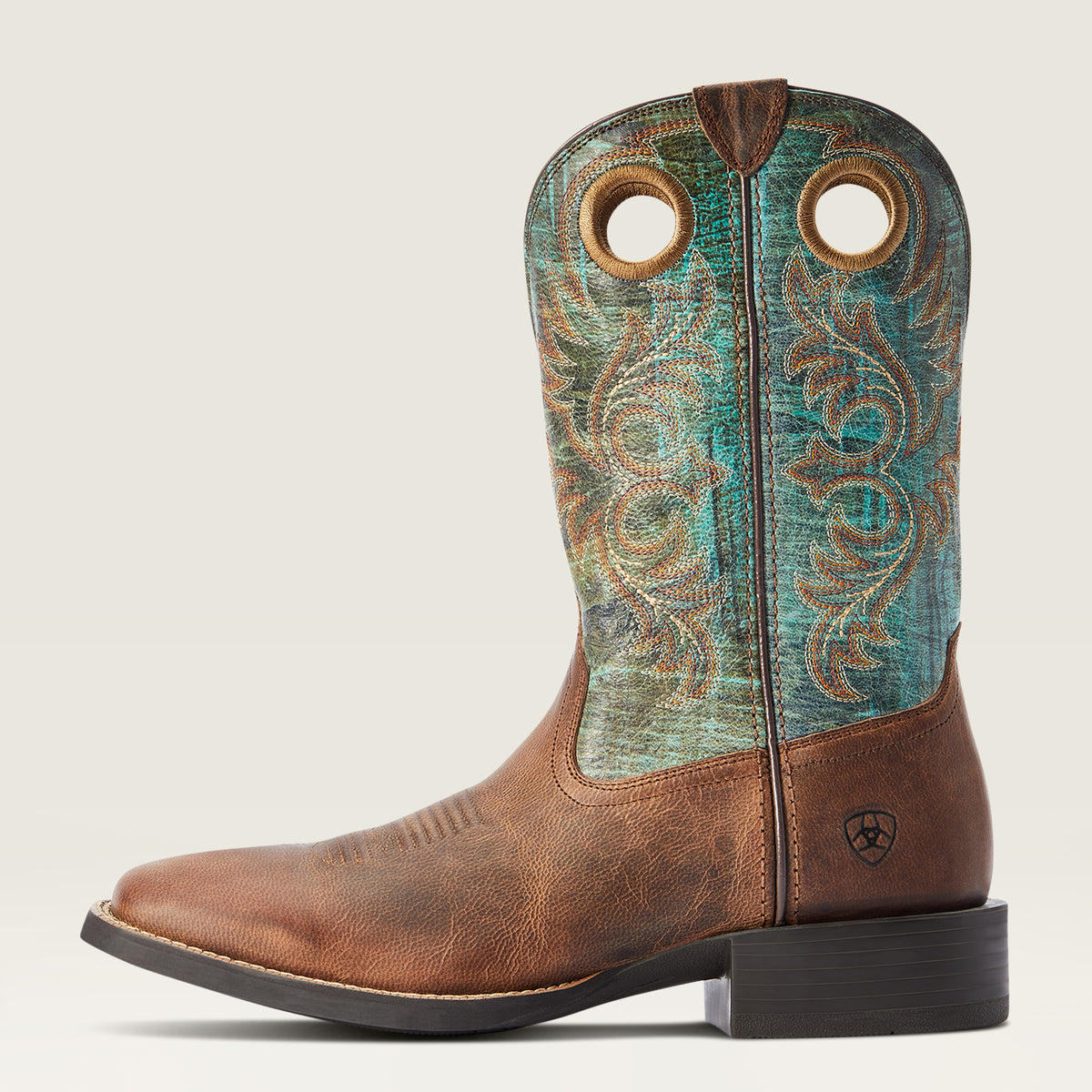 Ariat Sport Rodeo Loco Brown/Turquoise