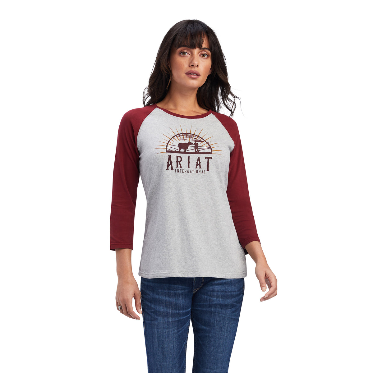 Ariat REAL sunrise Classic Heather Grey