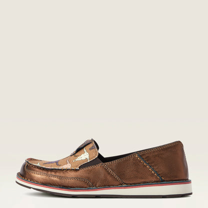 Ariat Cruiser Metallic Bronze/Steer Print