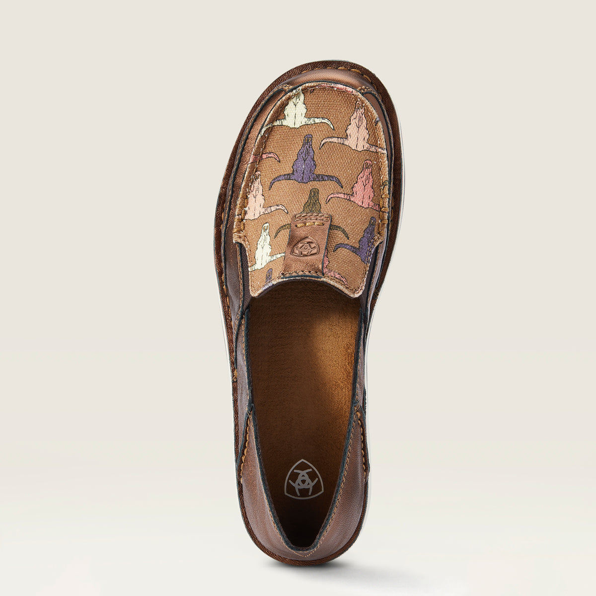 Ariat Cruiser Metallic Bronze/Steer Print