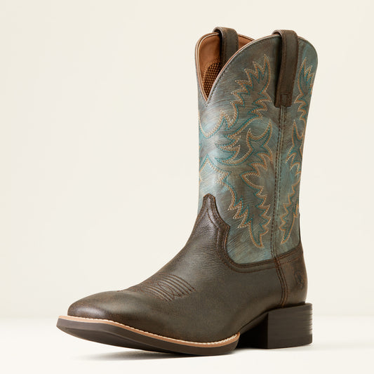 Ariat Sport Latigo Chocolate Brown/Stone Blue