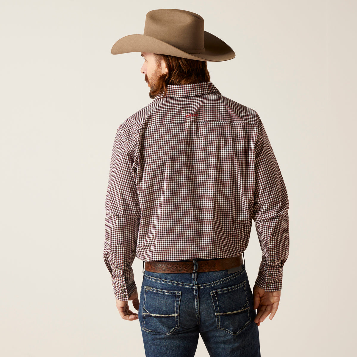 Ariat Scout Long Sleeve Snap Shirt White