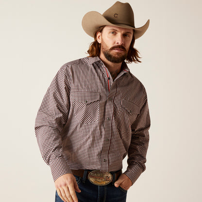 Ariat Scout Long Sleeve Snap Shirt White