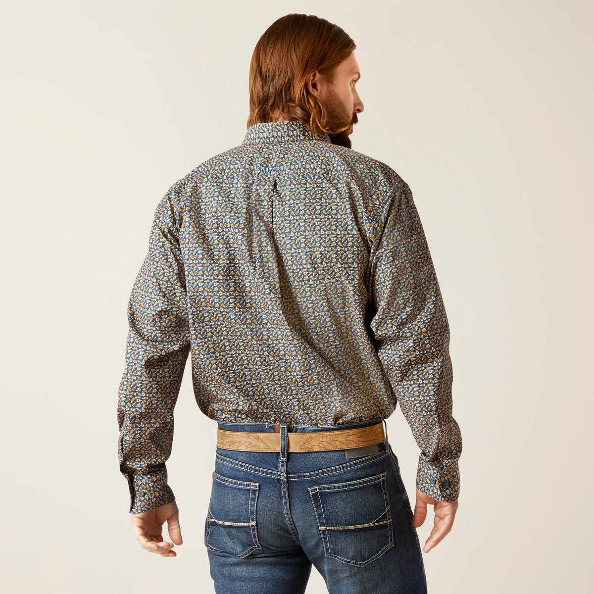 Ariat Garner Long Sleeve Shirt Moonlight Ocean