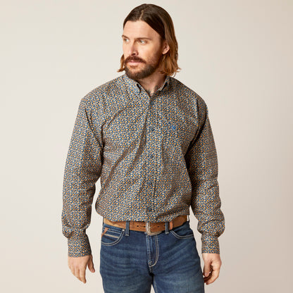 Ariat Garner Long Sleeve Shirt Moonlight Ocean