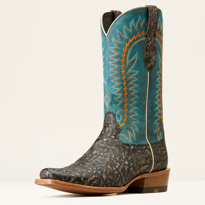 Ariat Futurity Time Distressed Charcoal/Blue Glory