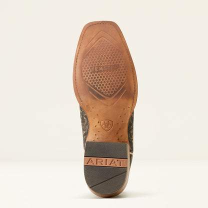 Ariat Futurity Time Distressed Charcoal/Blue Glory
