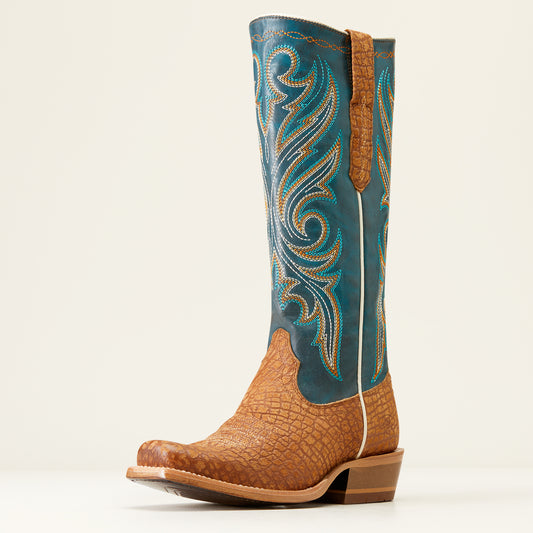 Ariat Futurity Tan Suede/Teal