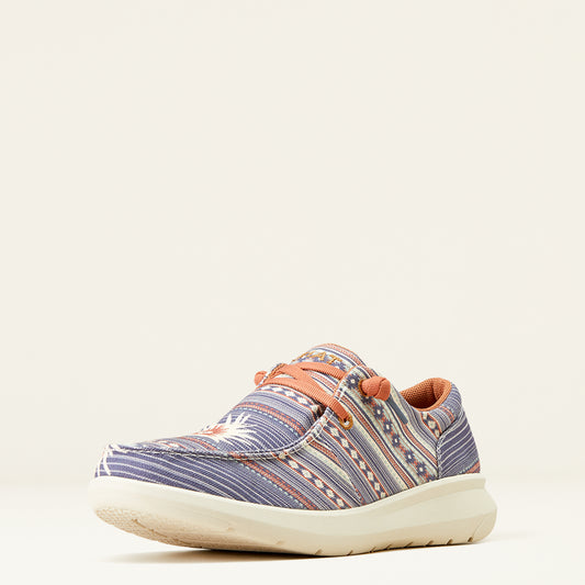 Ariat X Sendero Hilo Blue Boquillas Print