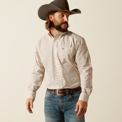 Ariat Shayne Long Sleeve Shirt Off White