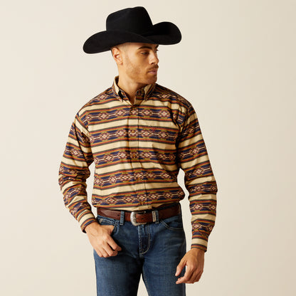 Ariat Stanford Long Sleeve Shirt Khaki