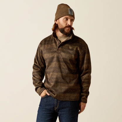 Ariat Wesley Sweater Brown Southwest Serape
