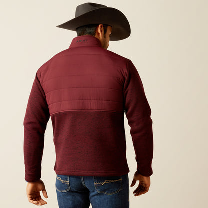 Ariat Cadwell Reinforced Snap Windsor Wine