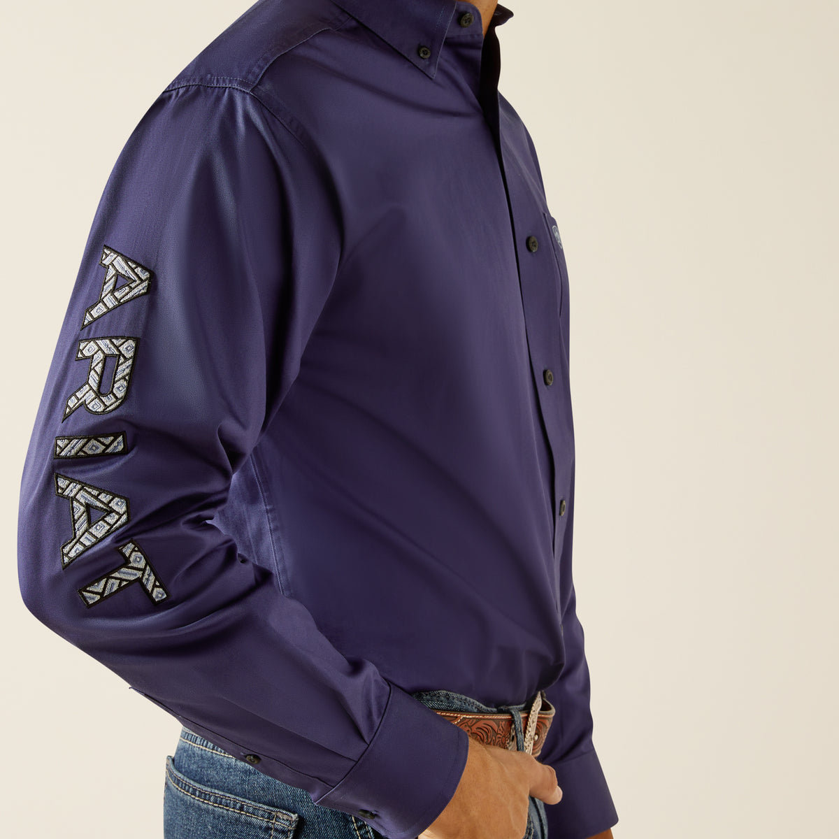 Ariat Team Logo Twill Classic Dark/Light Blue