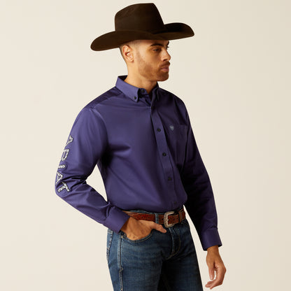 Ariat Team Logo Twill Classic Dark/Light Blue