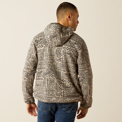 Ariat Polar Bear Fleece Hoodie Light Brindle