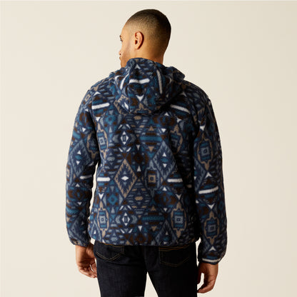 Ariat Polar Bear Fleece Hoodie Navy Southwest