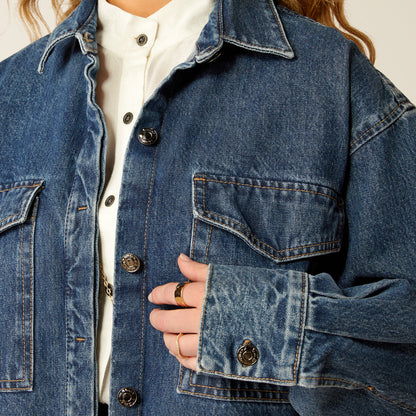 Ariat Denim Shirt Jacket Hesperia