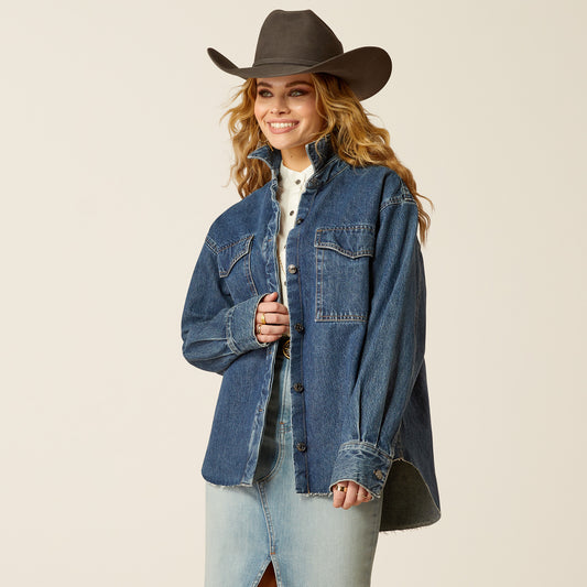 Ariat Denim Shirt Jacket Hesperia