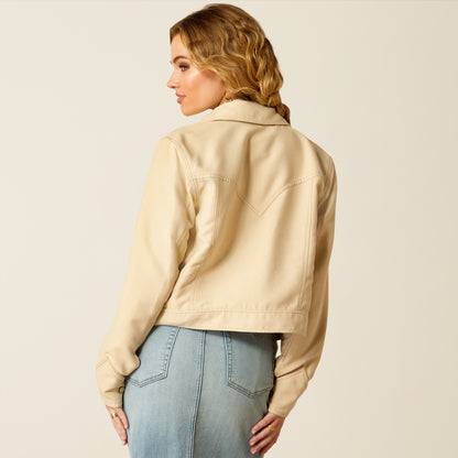 Ariat Rodeo Cropped jacket Oyster Gray