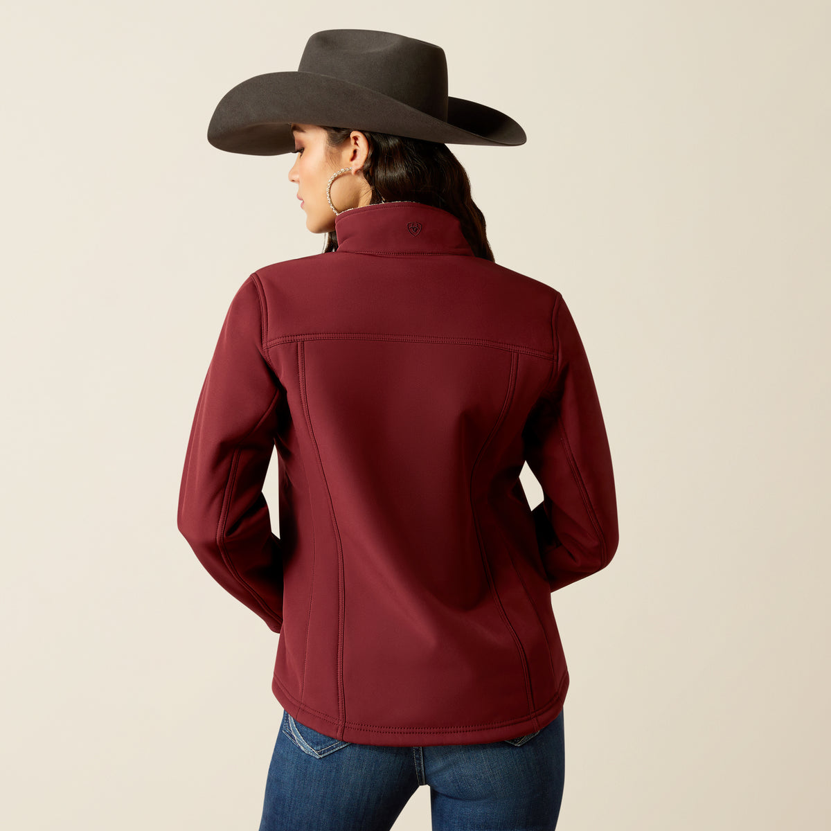 Ariat Berber Back Softshell Jacket Tawny Port