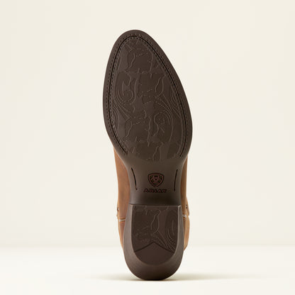 Ariat Heritage R Toe Tall Distressed Brown