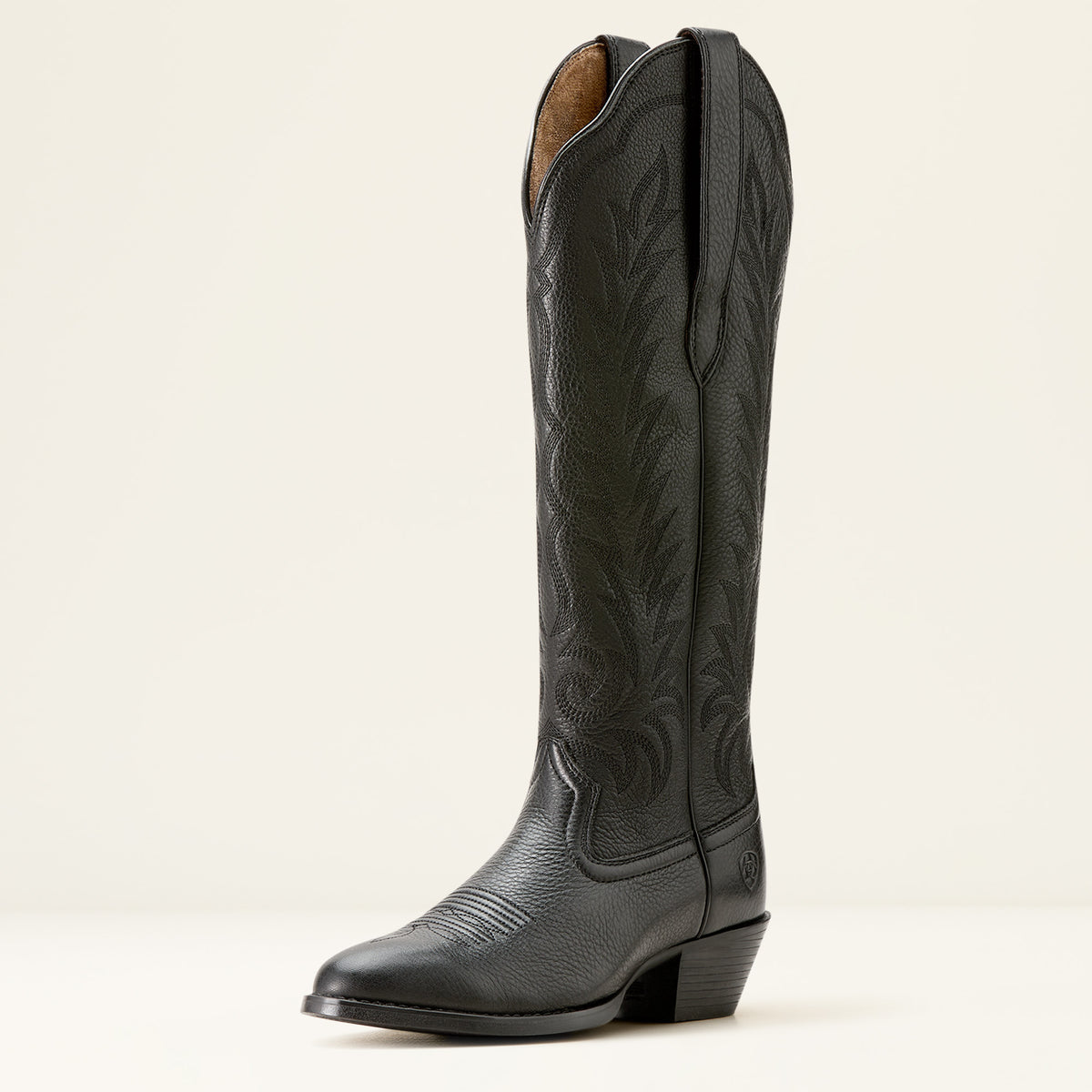 Ariat Heritage R Toe Tall Black Deertan