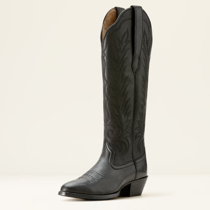 Ariat Heritage R Toe Tall Black Deertan