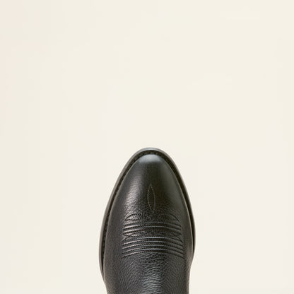 Ariat Heritage R Toe Tall Black Deertan