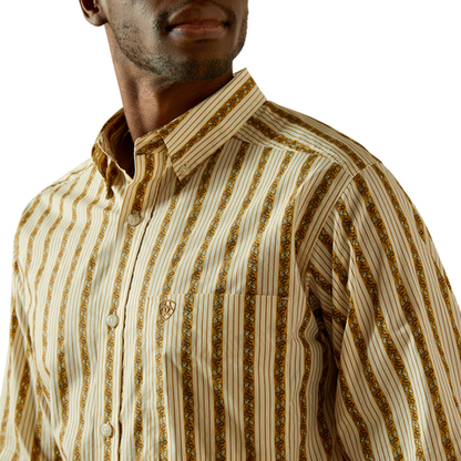 Ariat Brigham Fitted Shirt Tan
