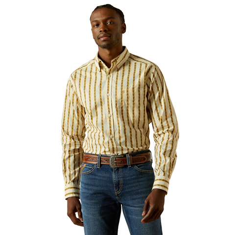 Ariat Brigham Fitted Shirt Tan
