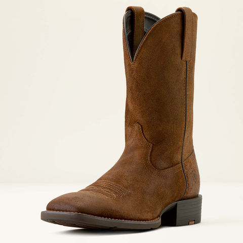 Ariat Sport Big Country Cowboy Boot Brown Roughout