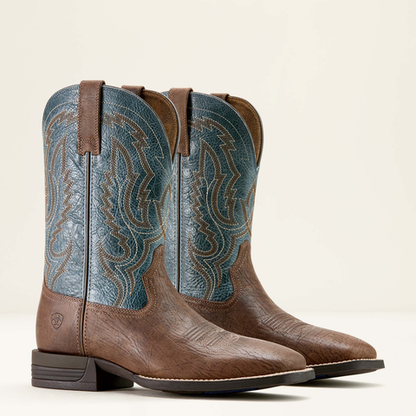 Ariat Steadfast Cowboy Boot Dusk Brown