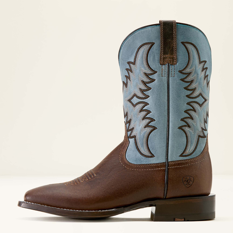 Ariat Cattle Creek Cowboy Boot Weathered Brown