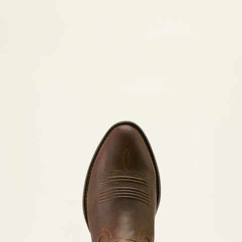 Ariat Heritage R Toe Retro Western Boot Sassy Brown