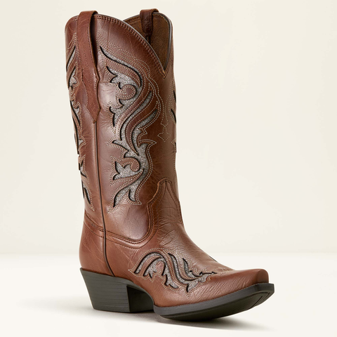 Ariat Heritage Bliss Western Boot Dark Tan
