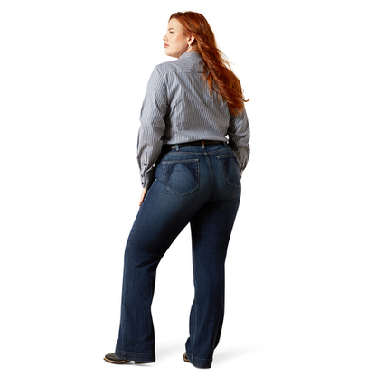 Ariat Perfect Rise Catalaya Trouser Jeans Plumas