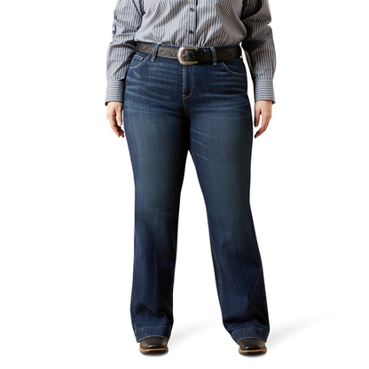 Ariat Perfect Rise Catalaya Trouser Jeans Plumas