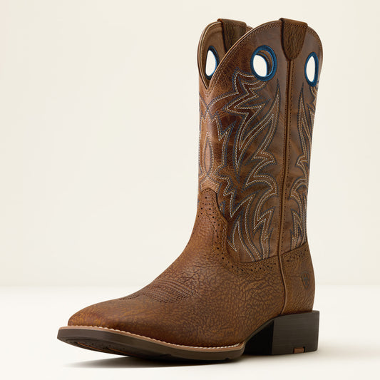 Ariat Mens Sport Sidebet Cowboy Boot Toasted Grain
