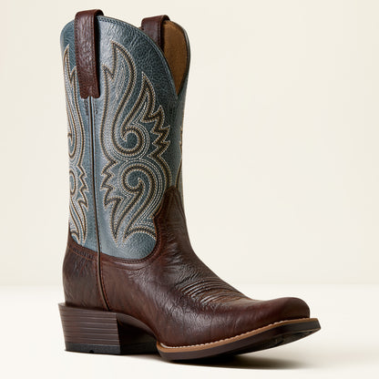 Ariat Mens Stonebrook Narrow Cutter Toe Cowboy Boot Java Edge