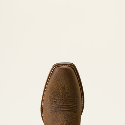 Ariat Mens Stonebrook Narrow Cutter Toe Cowboy Boot Earth