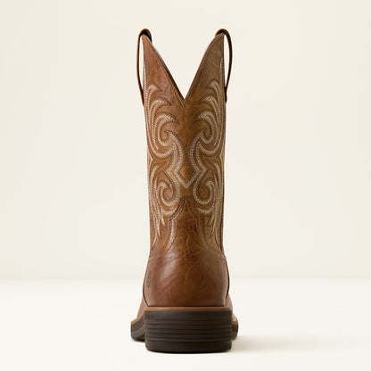 Ariat Mens Ranger Wide Square Toe Cowboy Boot Sunbaked Tan