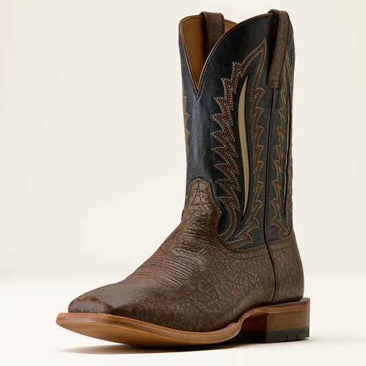 Ariat Mens Gage Wide Square Toe Cowboy Boot Harvest Brown