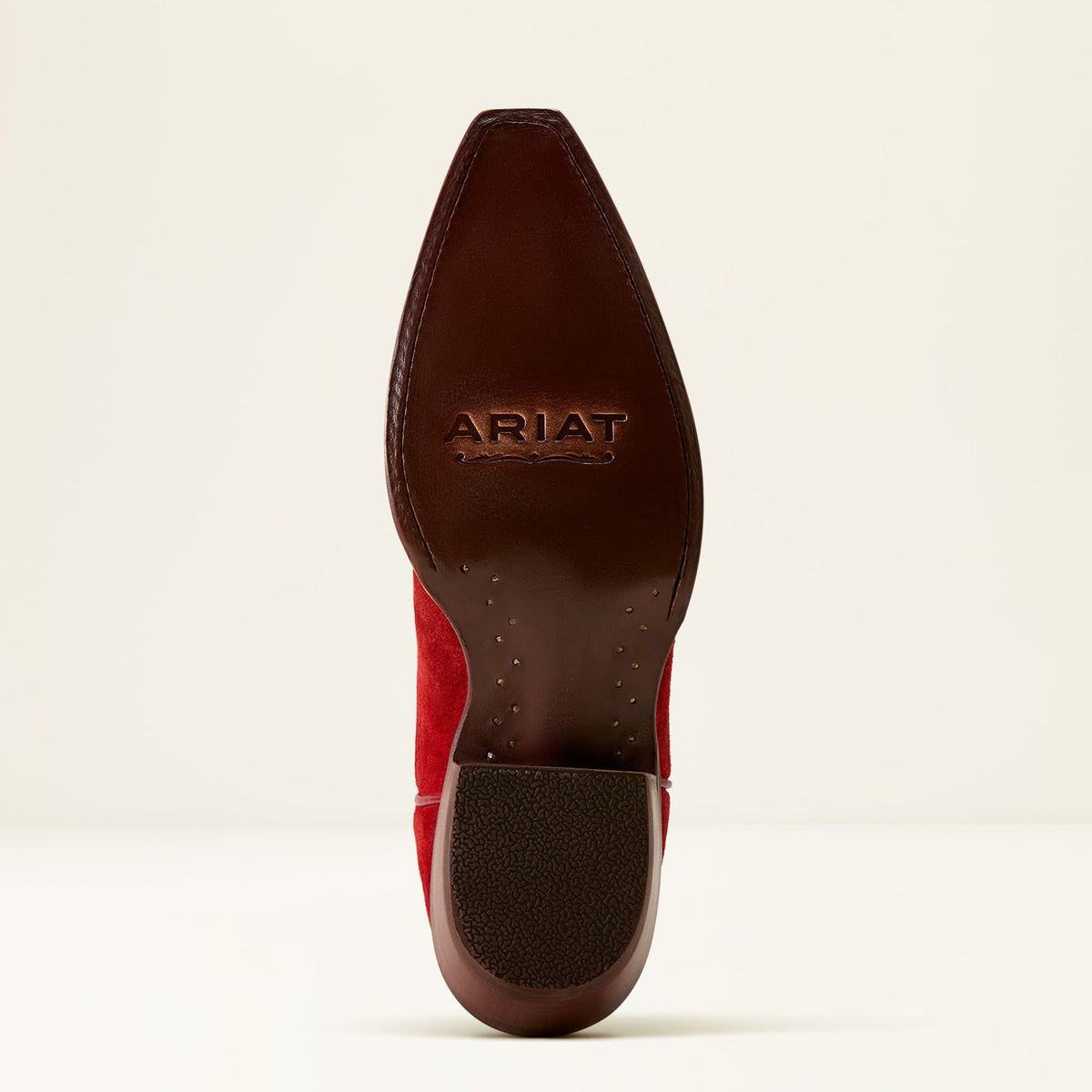 Ariat Ladies Vallie X Toe Western Boot Cherry Suede