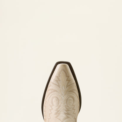 Ariat Ladies Round Up Collins D Toe Western Boot Buttercream